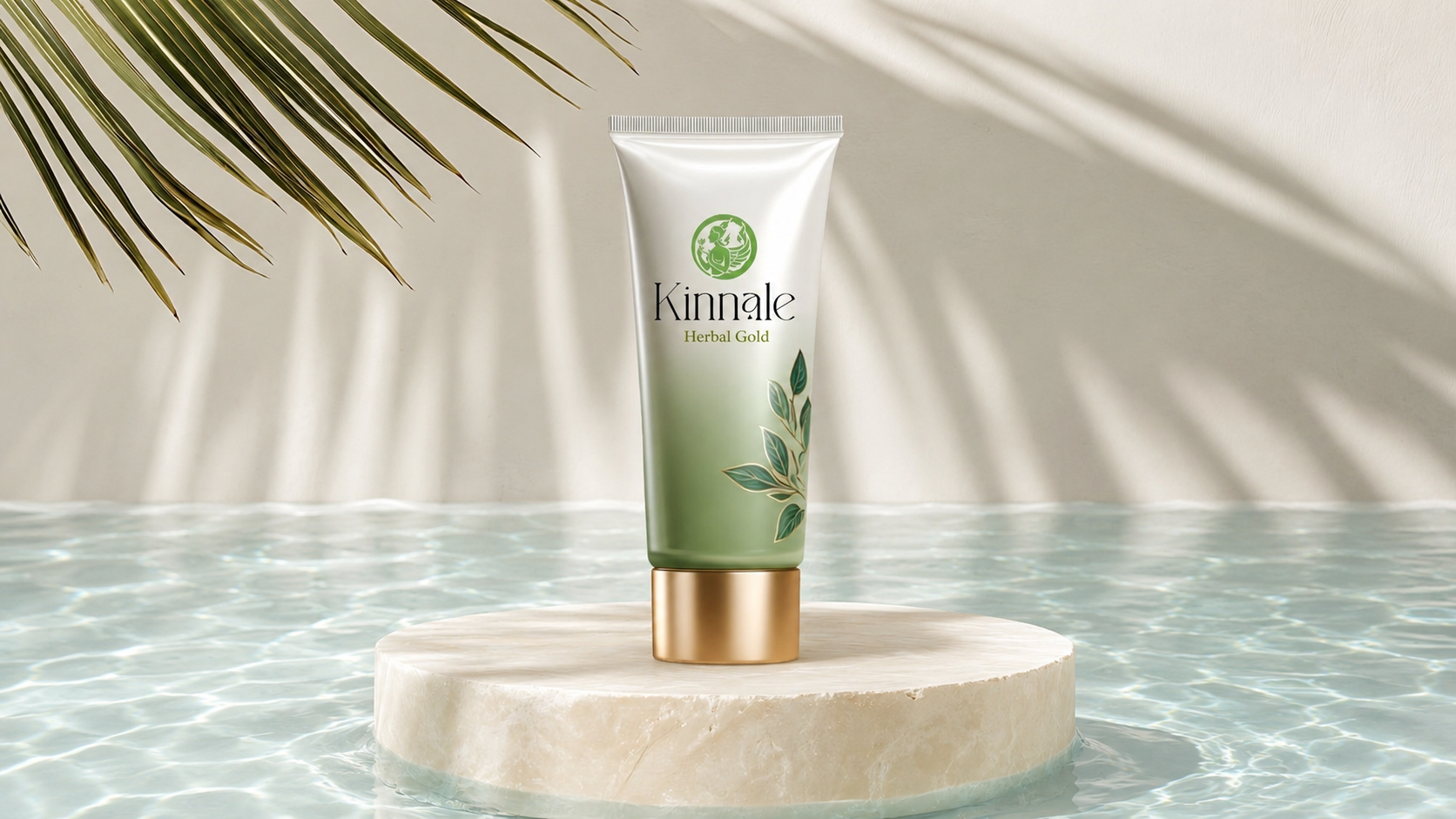 Kinnale Herbal Gold Plai body cream tube